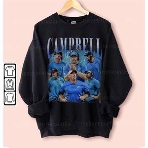 Vintage Dan Campbell Sweatshirt, Football Sweatshirt, Gift For Fans